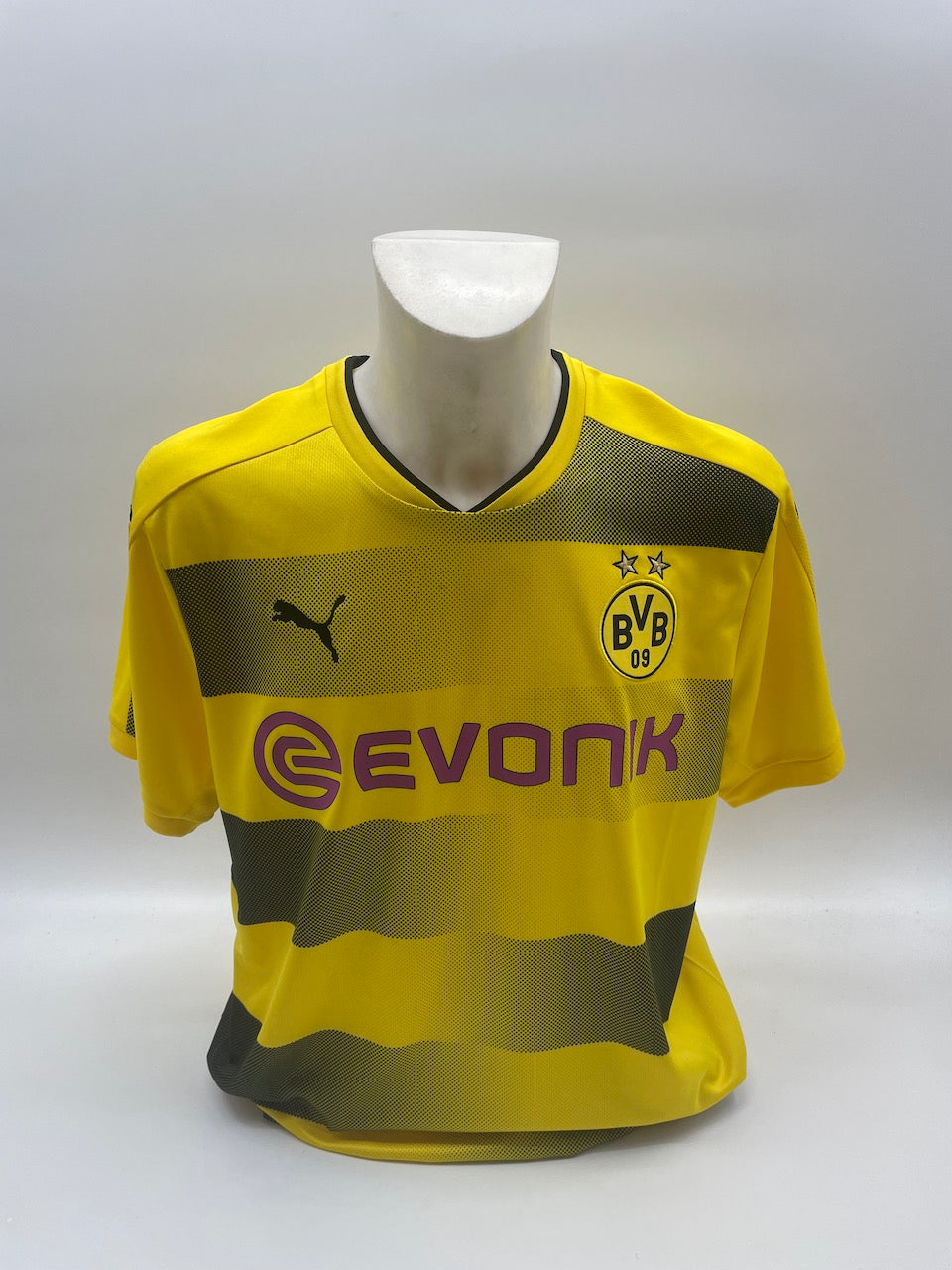 BVB Trikot 2017/2018 Teamsigniert Borussia Dortmund COA Bundesliga Puma XL