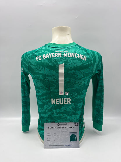 Bayern Munich jersey Manuel Neuer signed autograph Adidas COA 152