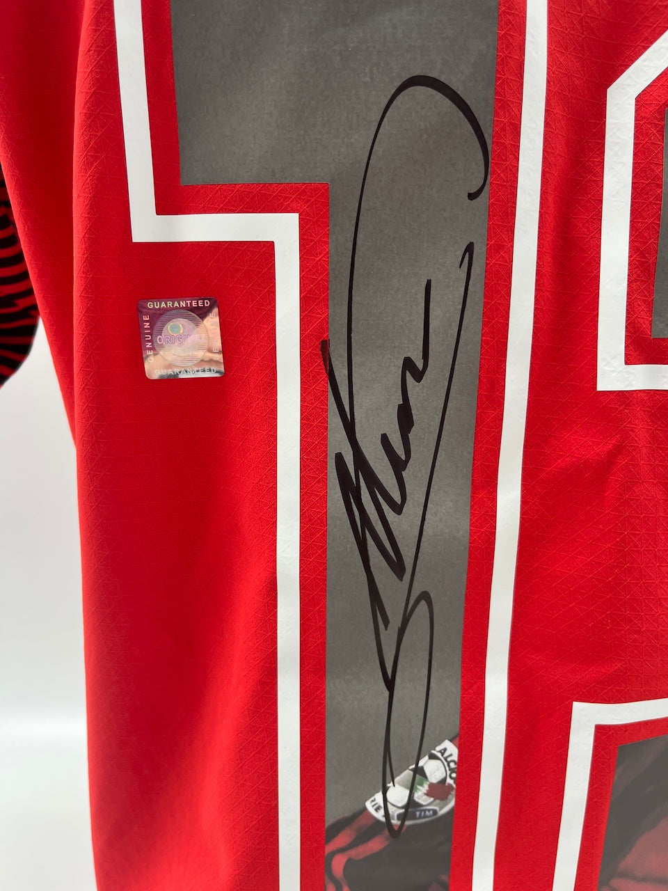 AC Mailand Trikot Alessandro Nesta signiert Autogramm Puma COA M