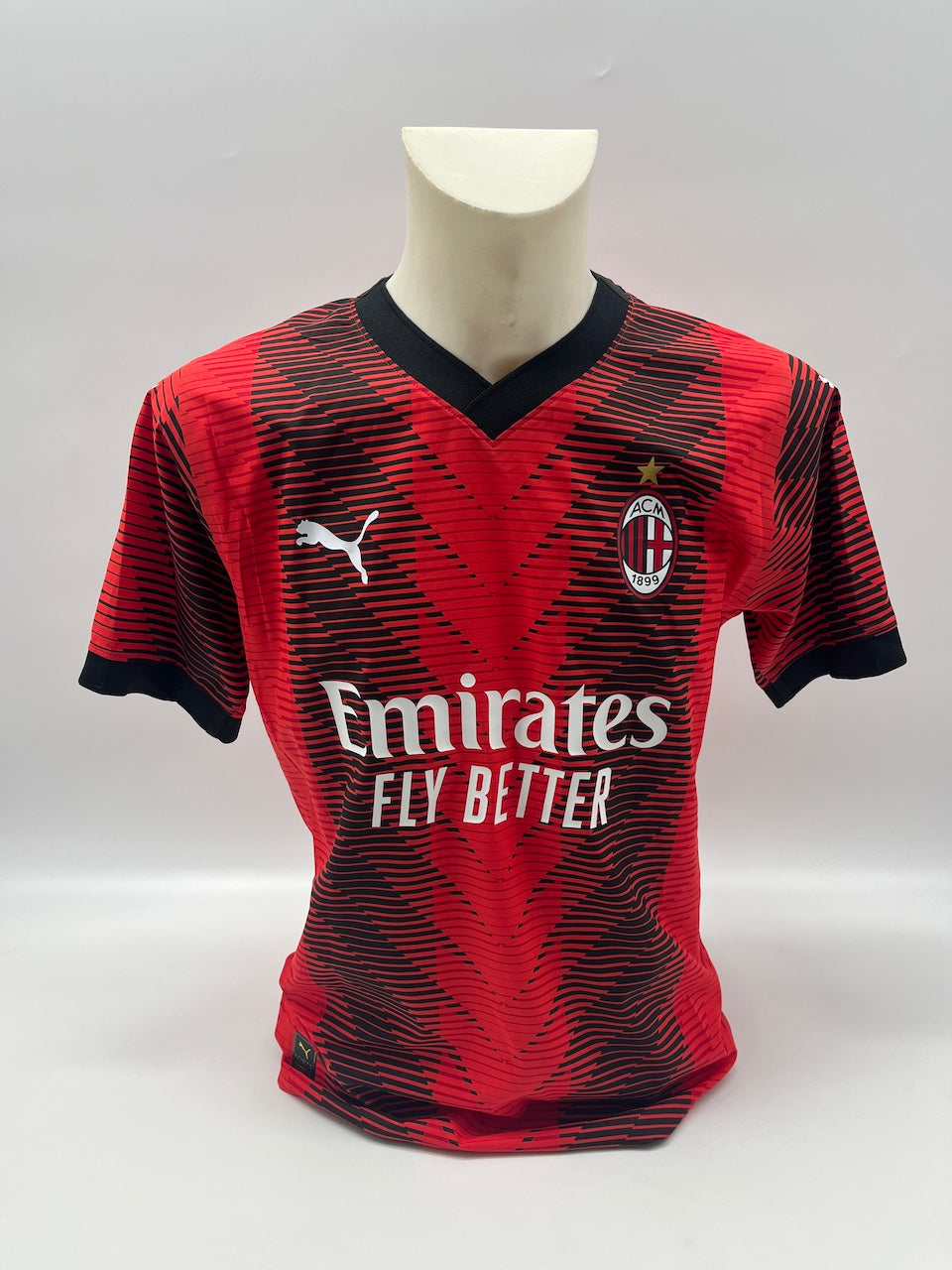 AC Mailand Trikot Alessandro Nesta signiert Autogramm Puma COA M
