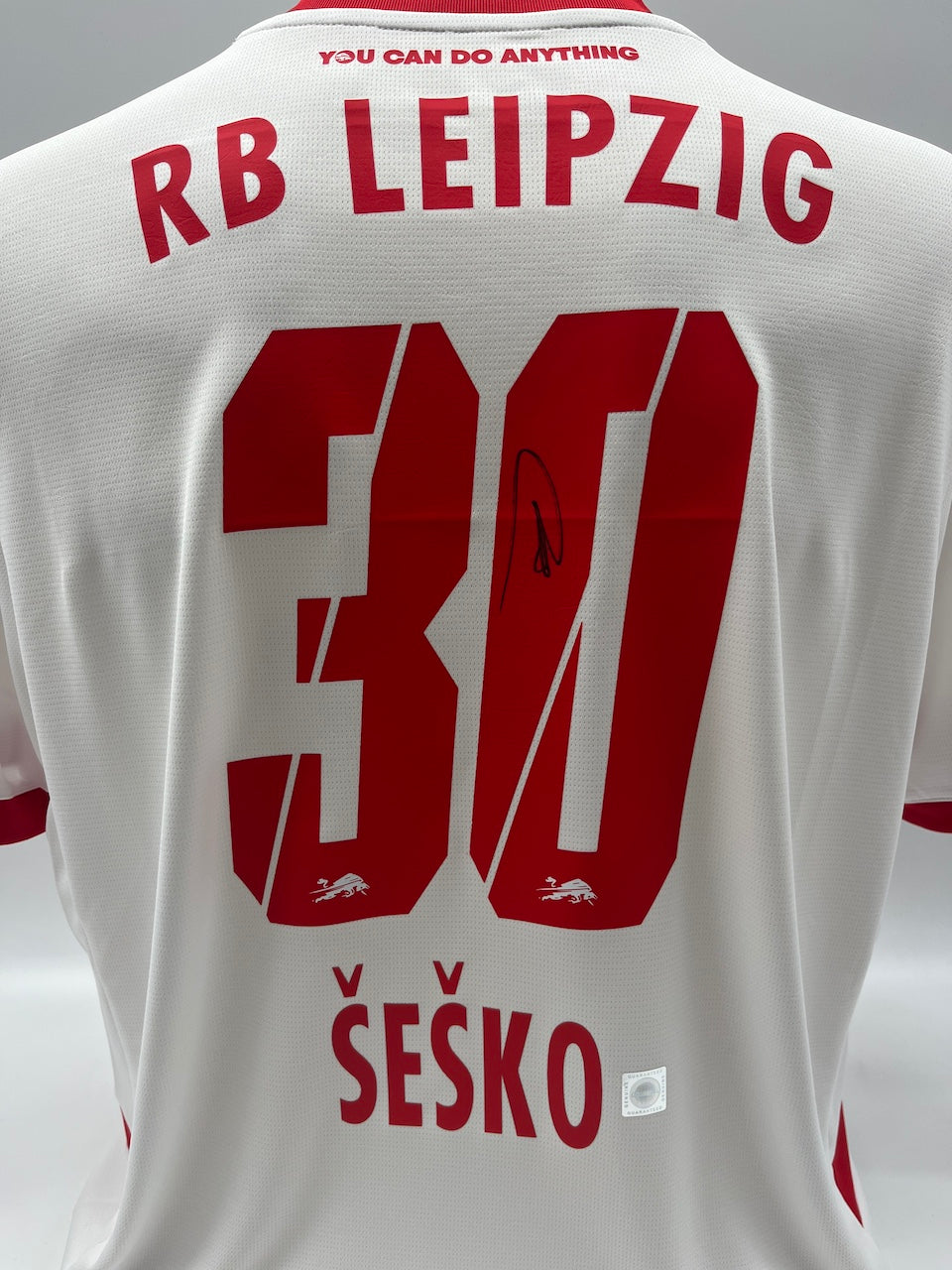 RB Leipzig Trikot Benjamin Sesko signiert Autogramm Puma COA XL