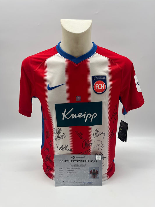 FC Heidenheim Trikot 2019/2020 Teamsigniert COA Nike M
