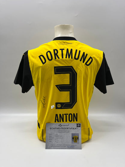 Borussia Dortmund Authentic Jersey Waldemar Anton signed BVB Puma M