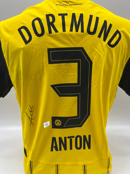 Borussia Dortmund Authentic Jersey Waldemar Anton signed BVB Puma M