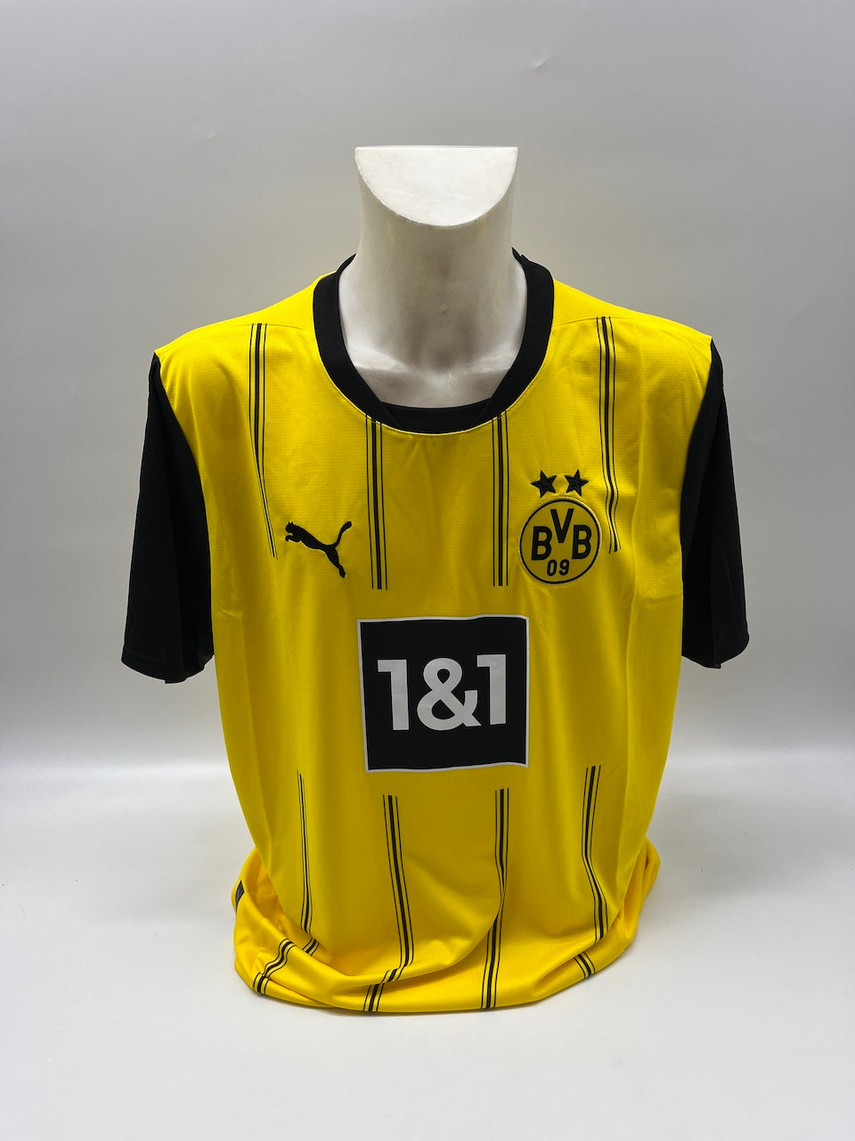 Borussia Dortmund jersey signed by Felix Nmecha, BVB Puma, new, XL