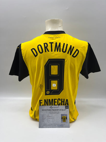 Borussia Dortmund Authentic Jersey Felix Nmecha signed BVB Puma M