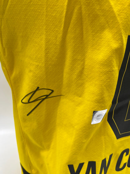 Borussia Dortmund Authentic Jersey Yan Couto Signed BVB Puma M