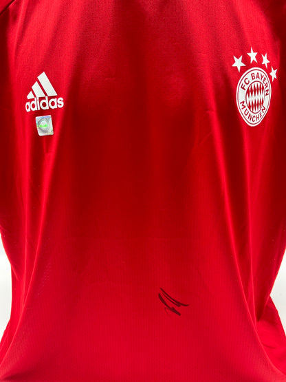 Bayern Munich shirt signed by Jonathan Tah, FCB Adidas XL