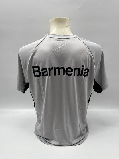 Bayer Leverkusen training shirt signed by Emiliano Buendia, Castore L