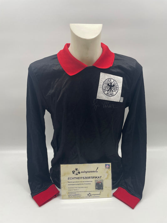 Deutschland Repro Trikot Sepp Maier signiert DFB Neu Autogramme M