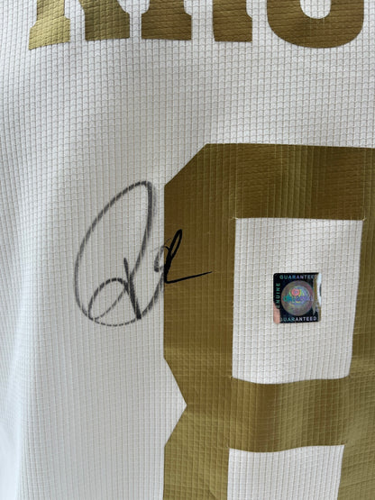 Real Madrid jersey Toni Kroos signed autograph Adidas COA 164