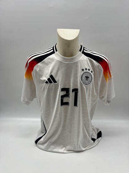 DFB Trikot Ilkay Gündogan signiert Deutschland Autogramm COA XL