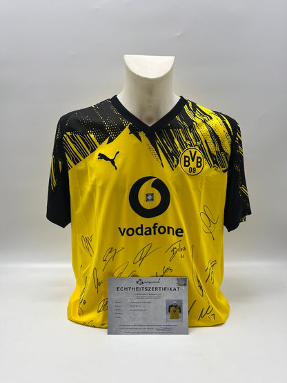 BVB jersey 2025/2026 team signed Borussia Dortmund COA Puma XL