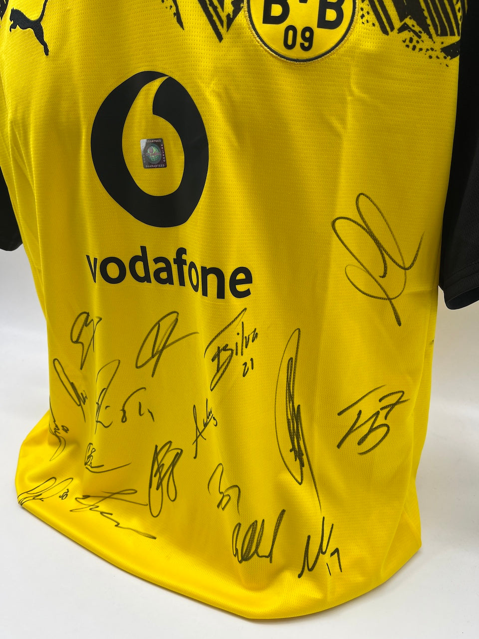 BVB jersey 2025/2026 team signed Borussia Dortmund COA Puma XL