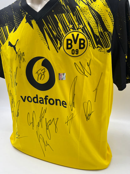 BVB jersey 2025/2026 team signed Borussia Dortmund COA Puma L
