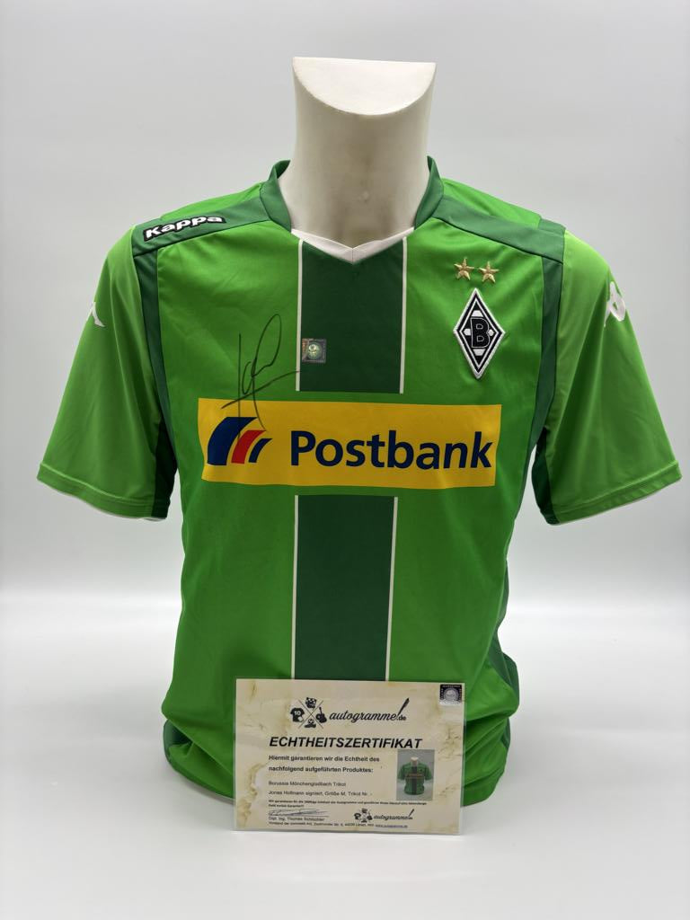 Borussia Mönchengladbach jersey Jonas Hofmann signed BMG autograph football Kappa M