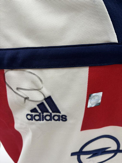 Bayern Munich jersey Thomas Linke signed autographs Bundesliga adidas XL