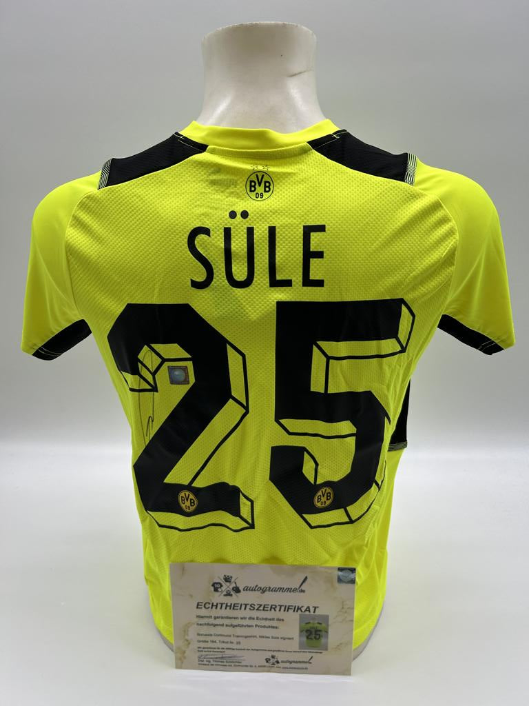 Borussia Dortmund Training shirt Niklas Süle Signed BVB autograph Puma 164