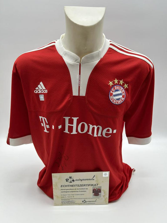 Bayern München Trikot Diego Contento signiert Adidas FCB COA Autogramm XL