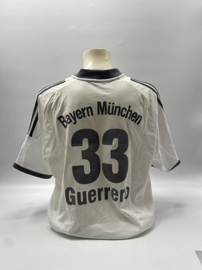 Bayern Munich jersey 2003/2004, team signed, autographed, COA, Adidas XL