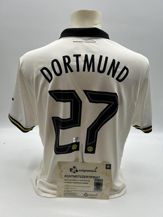 Borussia Dortmund jersey Karim Adeyemi signed BVB Bundesliga Puma XL