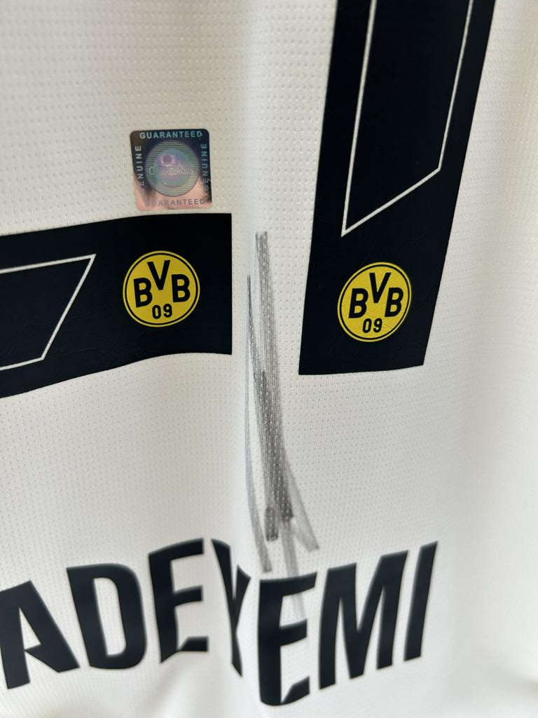 Borussia Dortmund jersey Karim Adeyemi signed BVB Bundesliga Puma XL