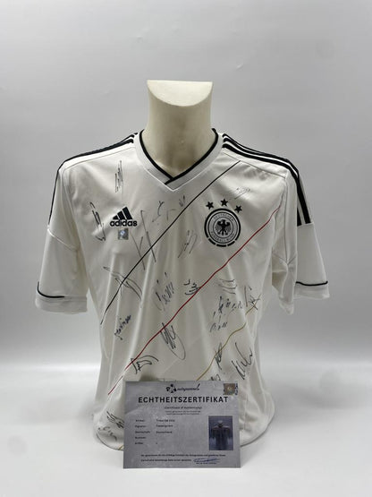 Deutschland Trikot EM 2012 Teamsigniert DFB Adidas L