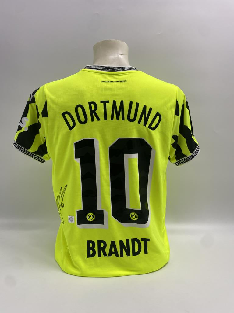 Borussia Dortmund jersey signed by Julian Brandt, Puma COA autograph M
