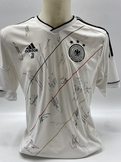 Deutschland Trikot EM 2012 Teamsigniert DFB Adidas L