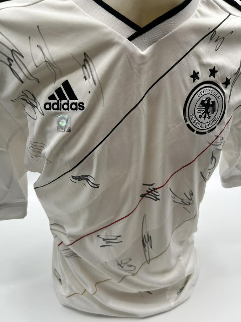 Deutschland Trikot EM 2012 Teamsigniert DFB Fußball Autogramm COA Adidas M