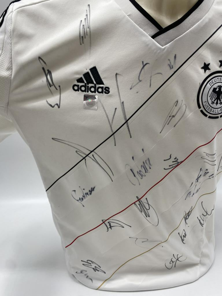 Deutschland Trikot EM 2012 Teamsigniert DFB Adidas L