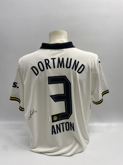 Borussia Dortmund jersey signed by Waldemar Anton, Puma COA, autograph, XL