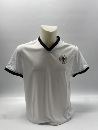 DFB jersey signed by Horst Hrubesch COA Germany autograph M