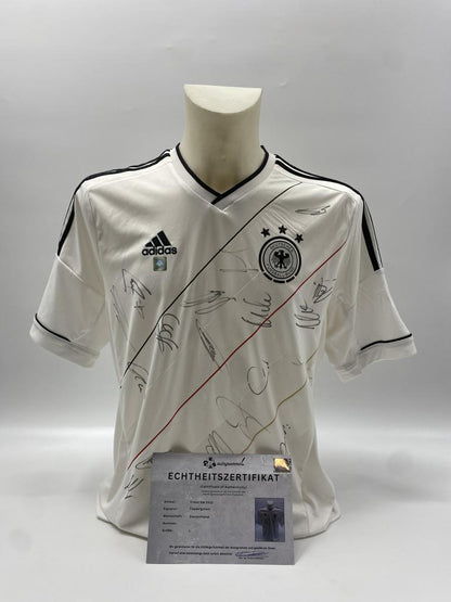 Deutschland Trikot EM 2012 Teamsigniert DFB Adidas L