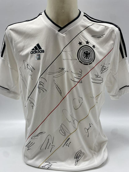 Deutschland Trikot EM 2012 Teamsigniert DFB Adidas L
