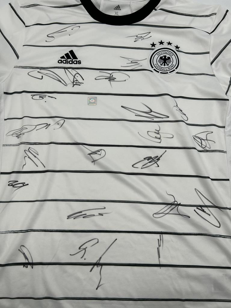 Deutschland Trikot EM 2021 Teamsigniert DFB COA Fußball Autogramm Adidas XL