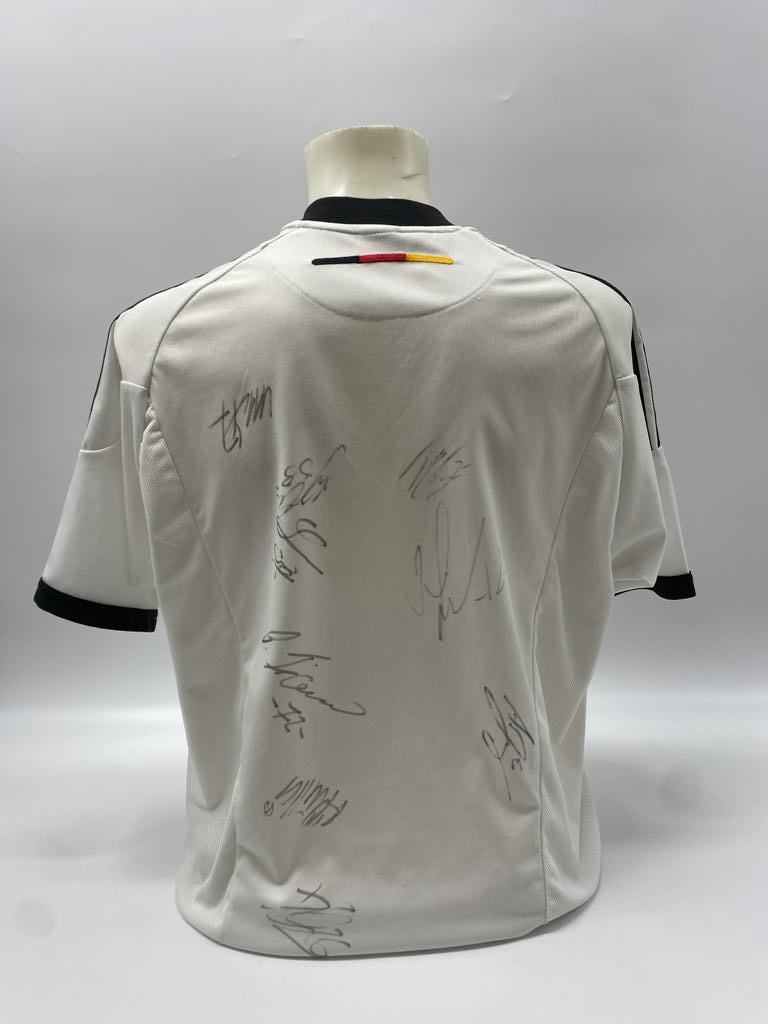 Deutschland Trikot WM 2002 Teamsigniert DFB Adidas XL