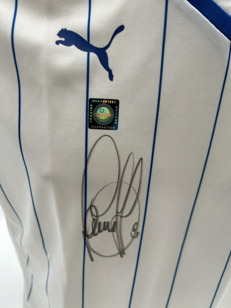 Italy women's jersey Claudio Marchisio signed Coa autograph Puma L