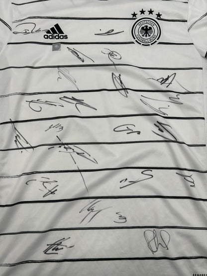 Deutschland Trikot EM 2021 Teamsigniert DFB Fußball COA Autogramm Adidas L