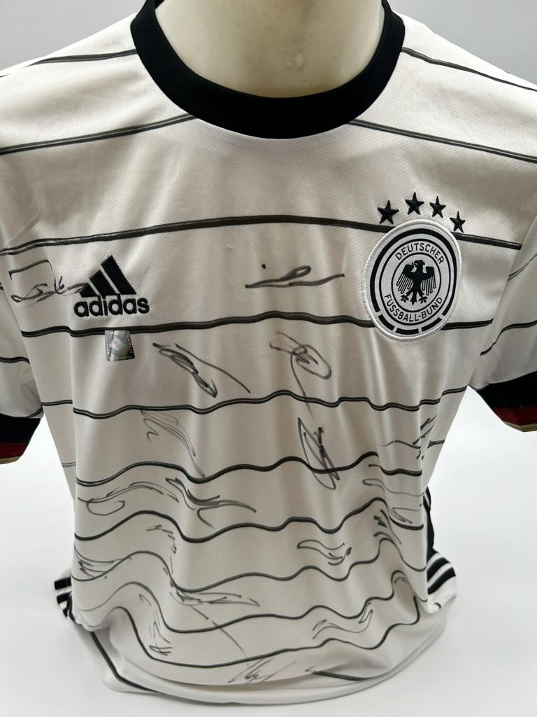 Deutschland Trikot EM 2021 Teamsigniert DFB Fußball COA Autogramm Adidas L