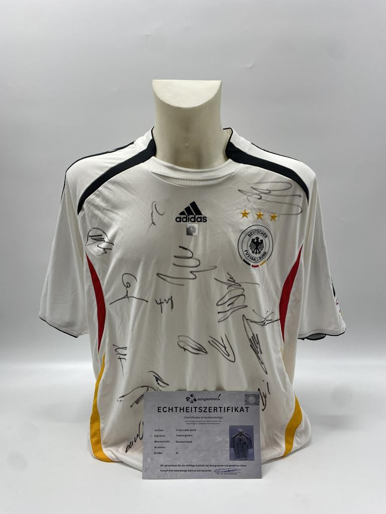 Deutschland Trikot WM 2000 Teamsigniert DFB Adidas XL