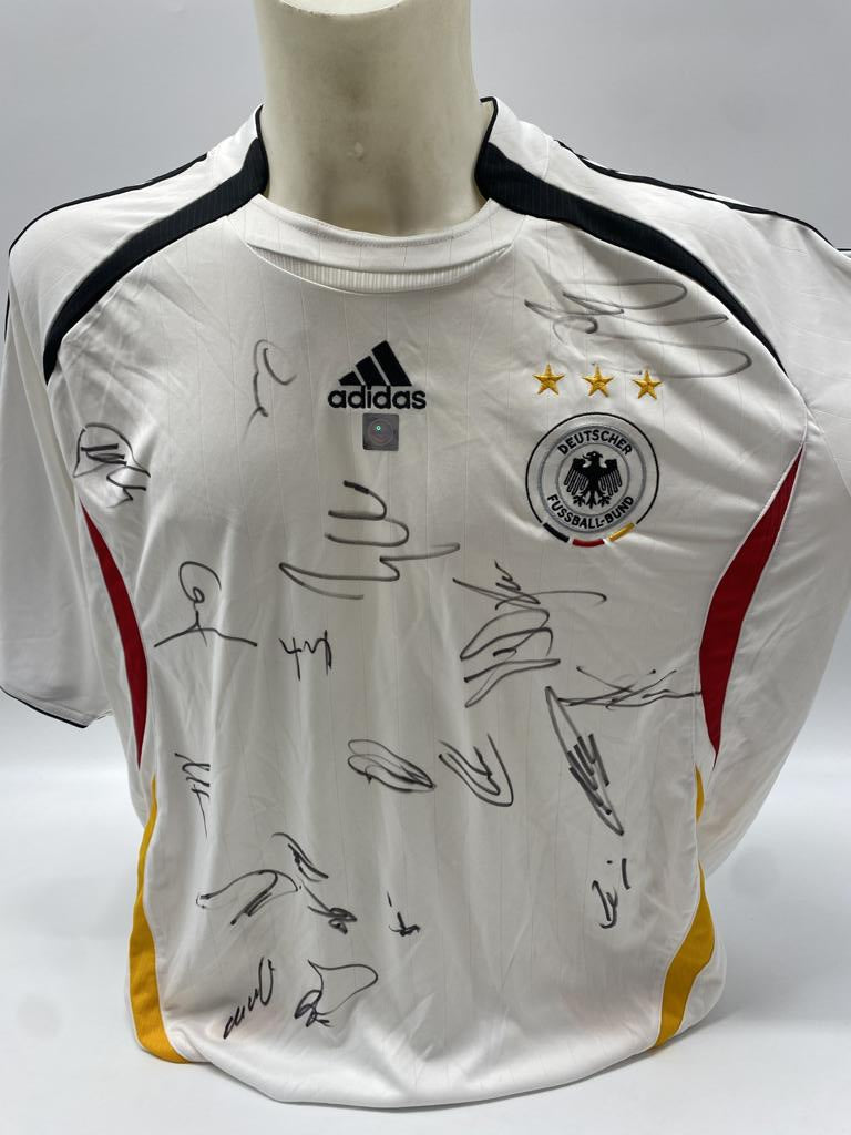 Deutschland Trikot WM 2000 Teamsigniert DFB Adidas XL