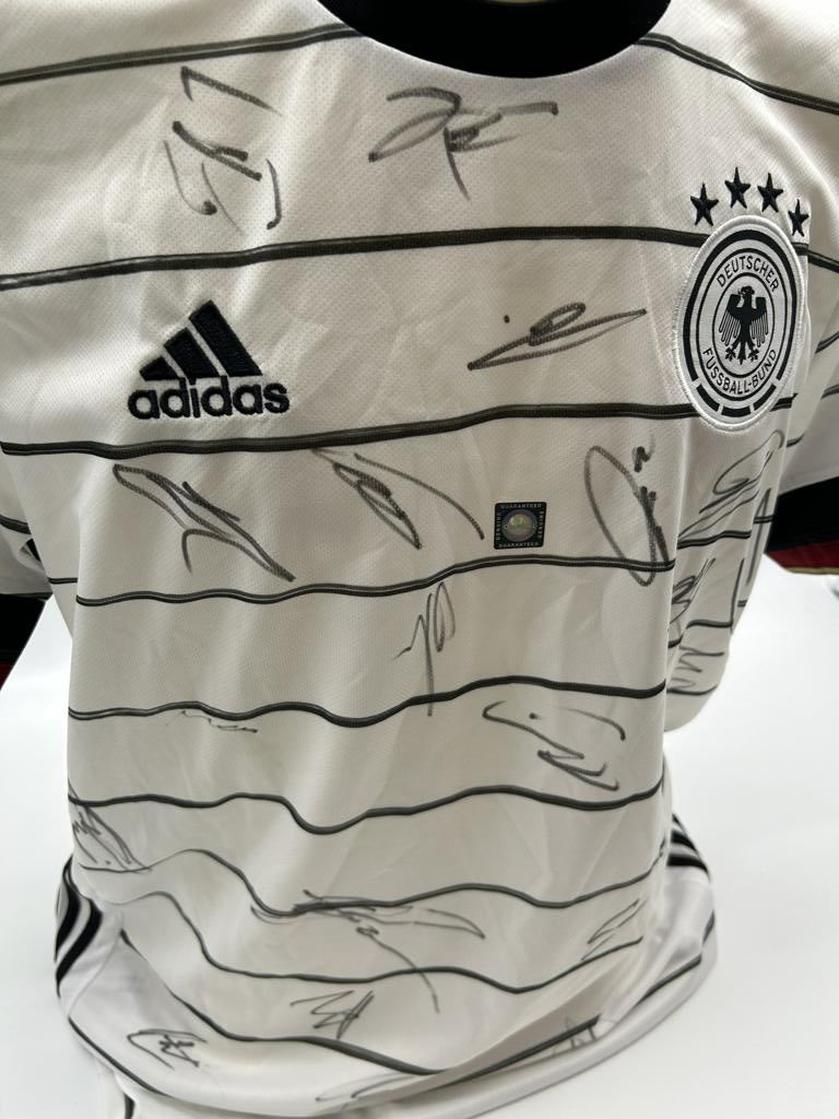 Germany Jersey EM 2021 Team Signed DFB COA Football Autograph Adidas L