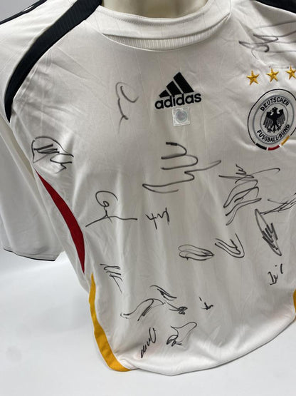 Deutschland Trikot WM 2000 Teamsigniert DFB Adidas XL