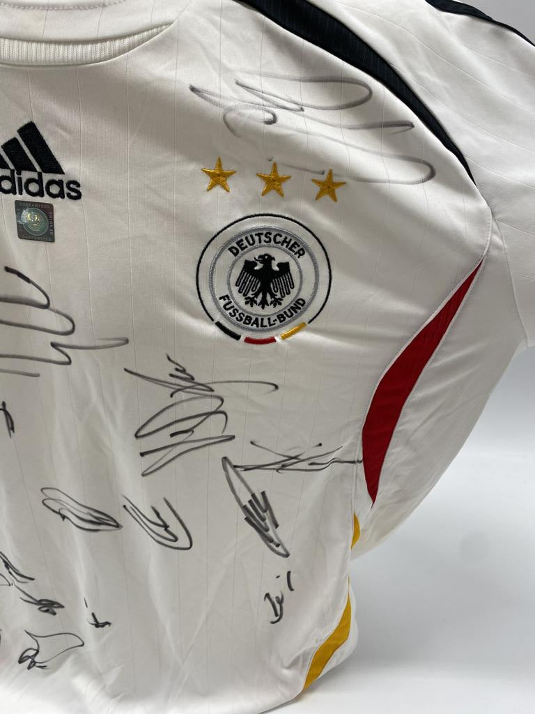 Deutschland Trikot WM 2000 Teamsigniert DFB Adidas XL