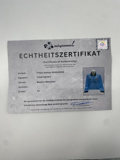 Bayern Munich 2023/2024 Team Signed Autograph COA Adidas Football S