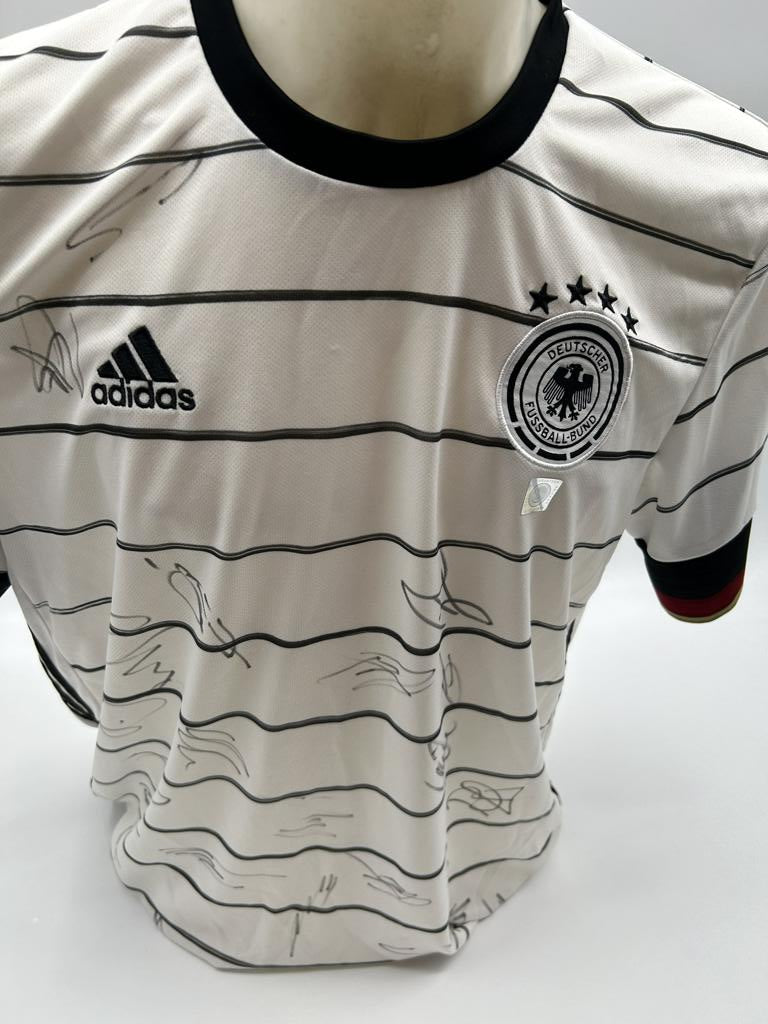 Germany Jersey EM 2021 Team Signed DFB Football COA Autograph Adidas XL