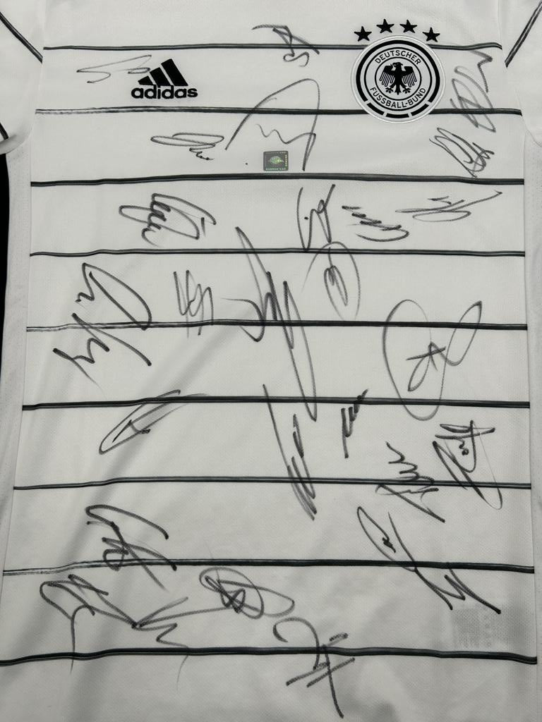 Deutschland Trikot EM 2021 Teamsigniert DFB Fußball COA Autogramm Adidas S