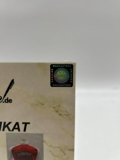 FC Arsenal jersey jakub kiwior signed adidas coa autograph 176