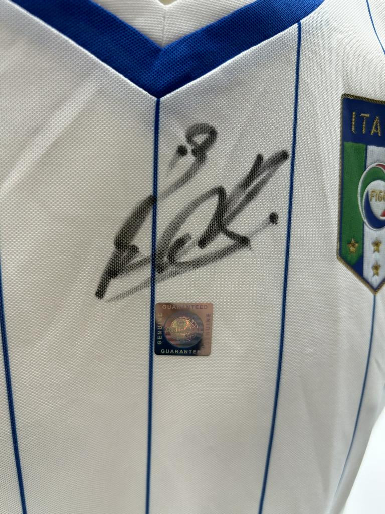 Italy women's jersey Leonardo Bonucci signed autograph COA L